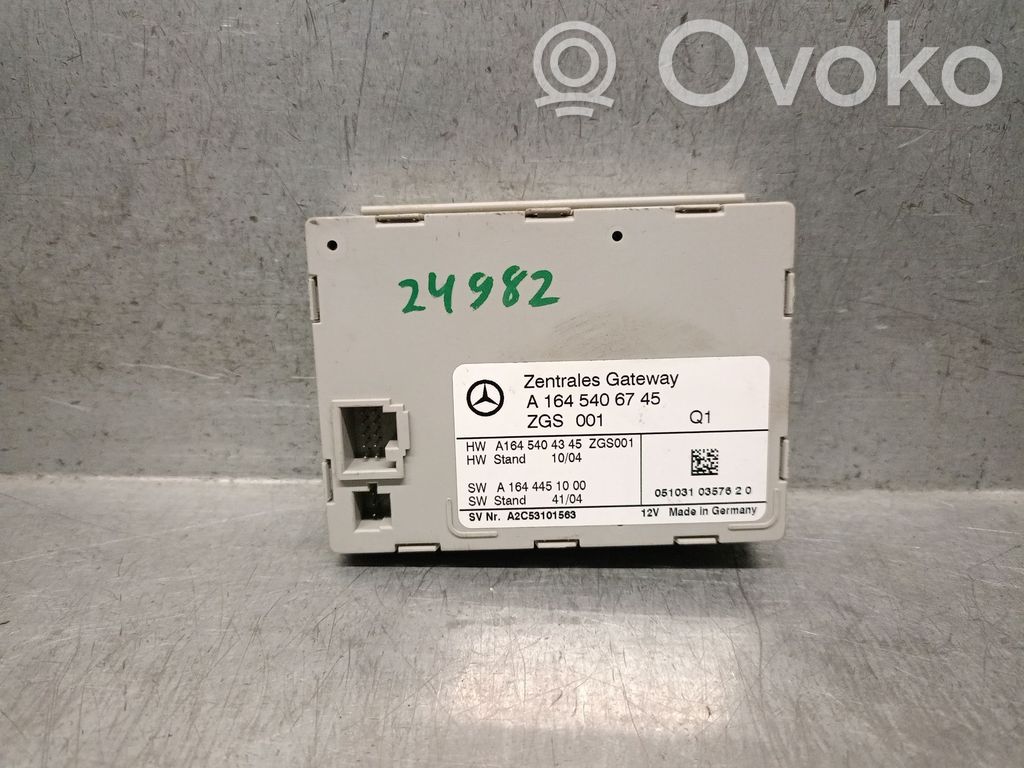 Mercedes-Benz ML W164 Autres unités de commande / modules 