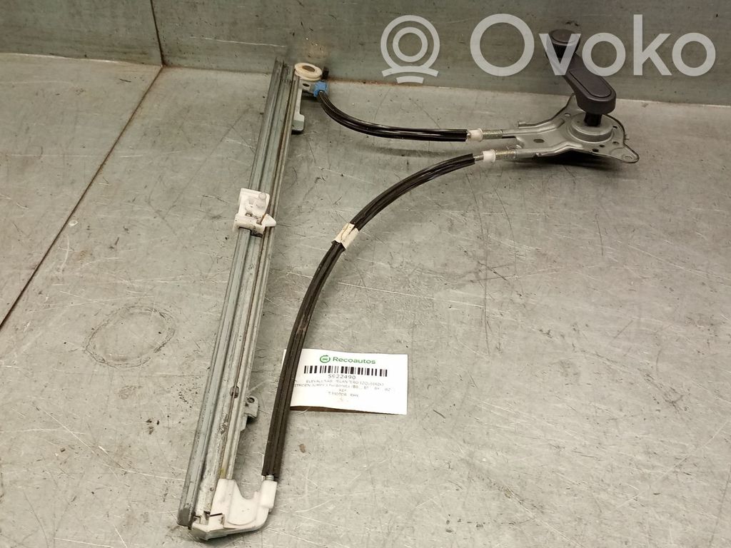 Citroen Jumpy Front door manual window regulator 