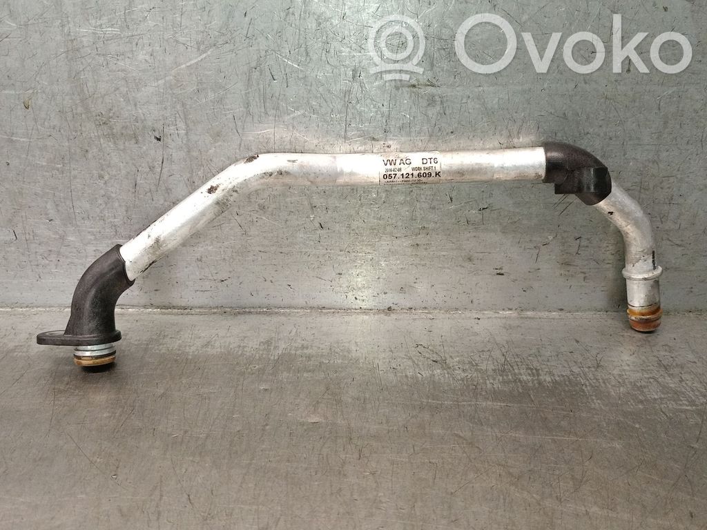 Audi Q7 4M Air conditioning (A/C) pipe/hose 
