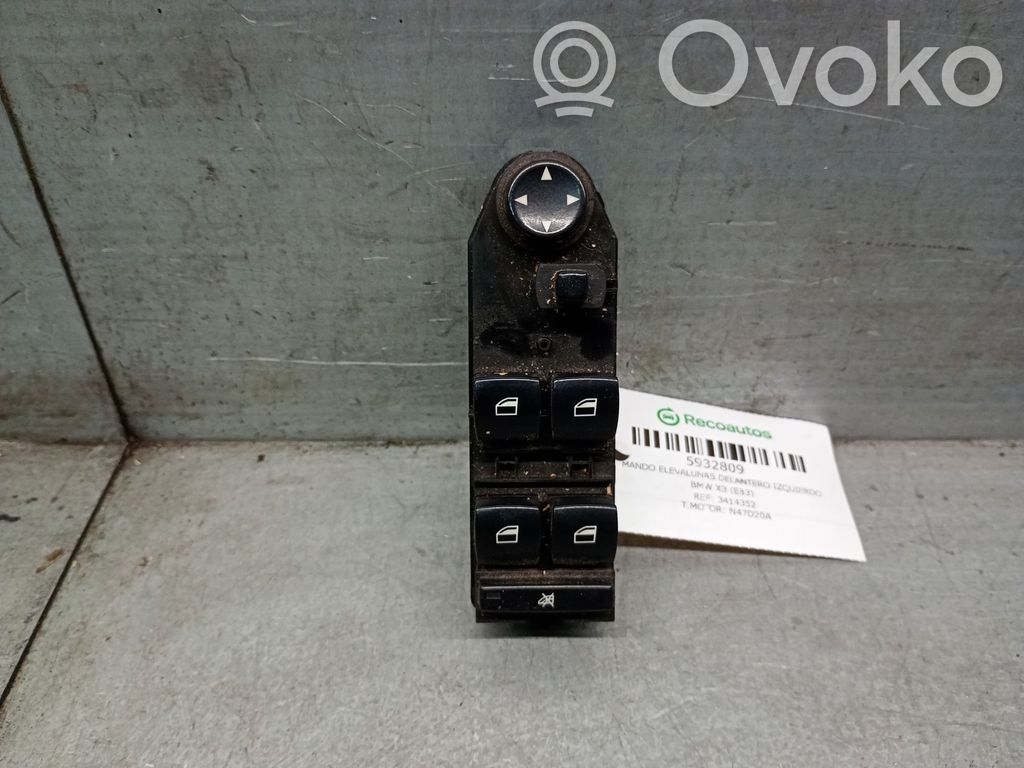 Electric window control switch   3414352,61313414352