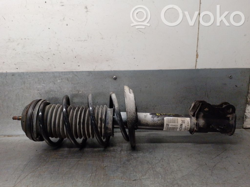 Opel Corsa E Front shock absorber with coil spring 