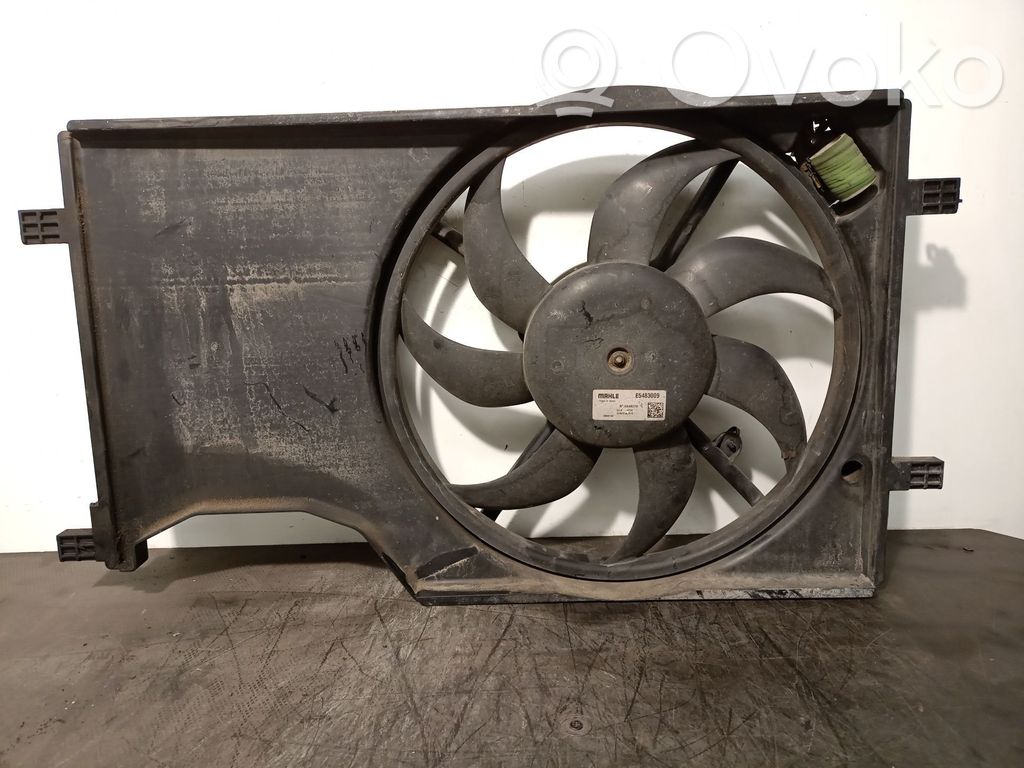 Opel Corsa E Elektrisks radiatoru ventilators 