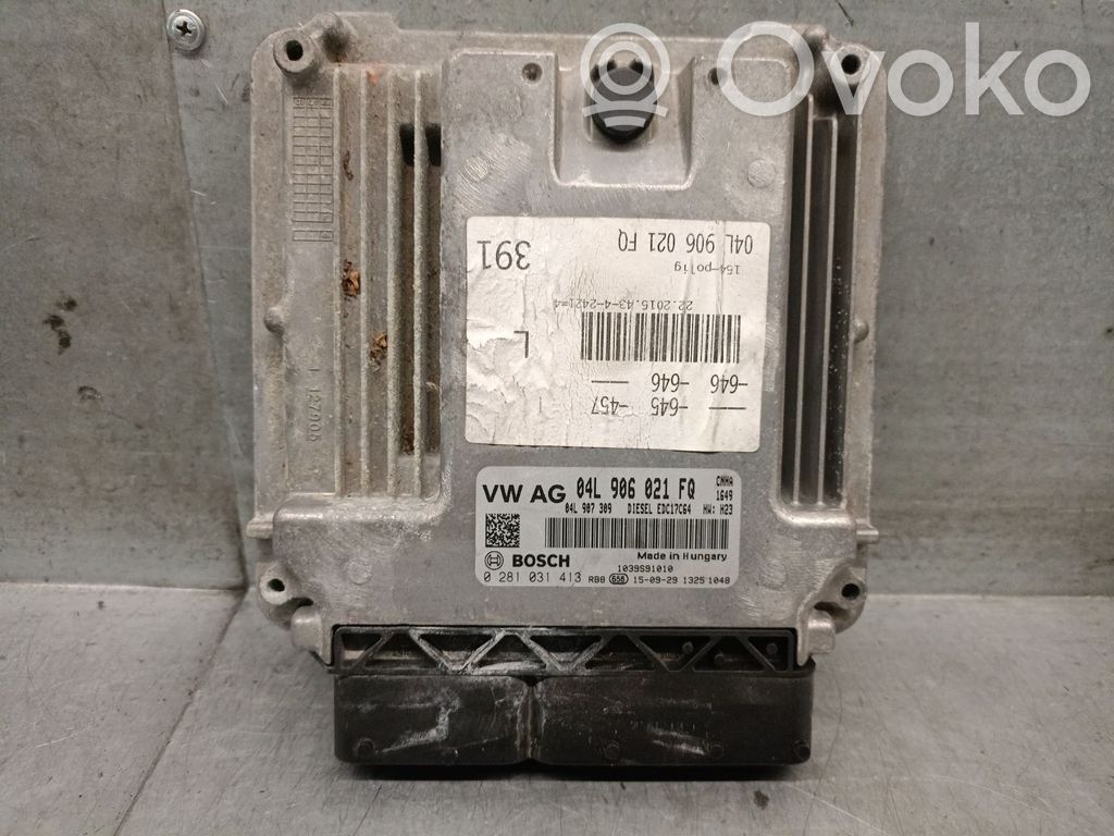 Audi A6 C7 Unitate/modul de control motor 