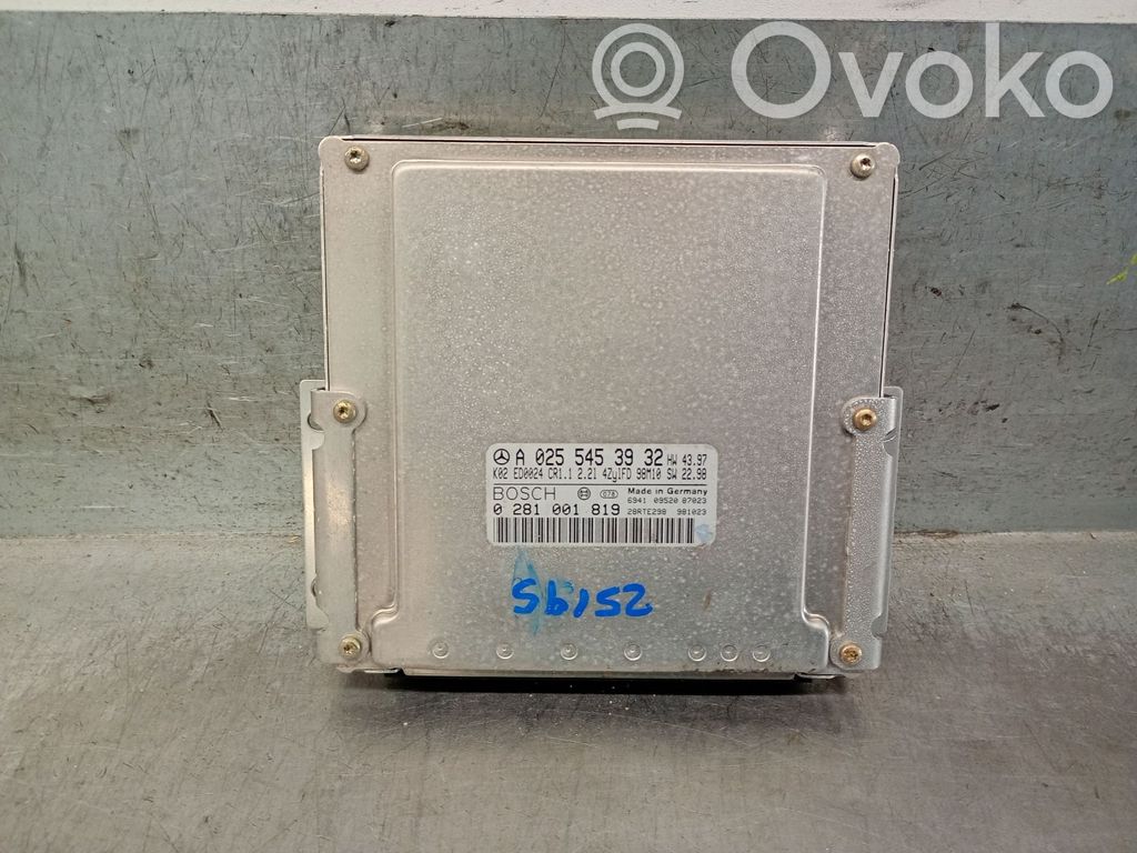 Mercedes-Benz E W210 Engine control unit/module 