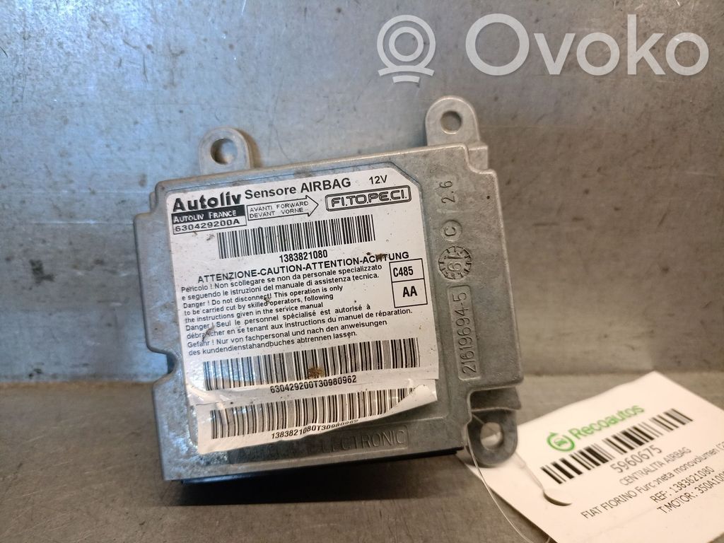 Fiat Fiorino Airbag control unit/module 