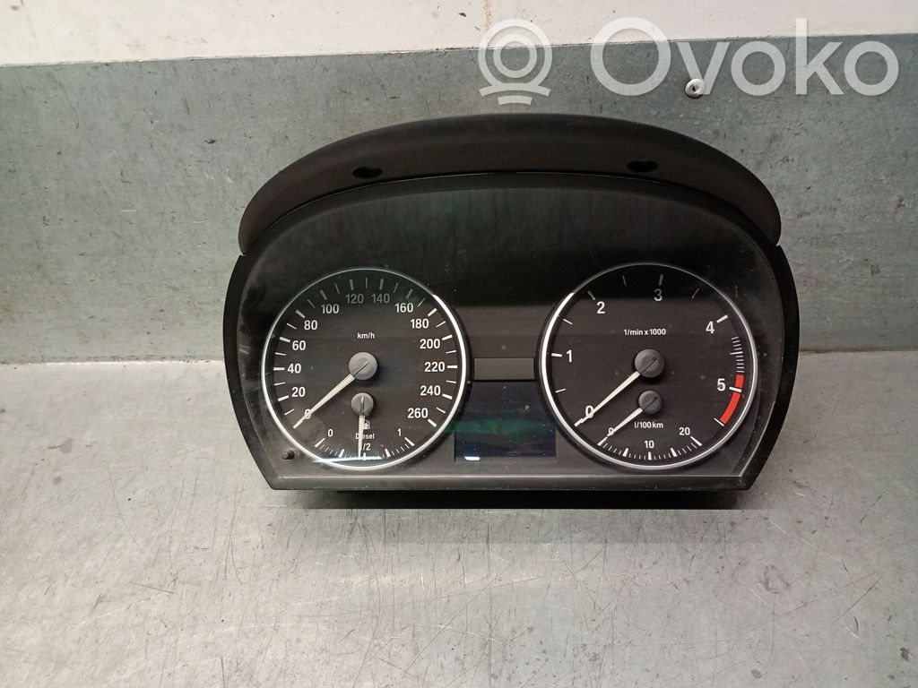 BMW 3 E90 E91 Nopeusmittari (mittaristo) 