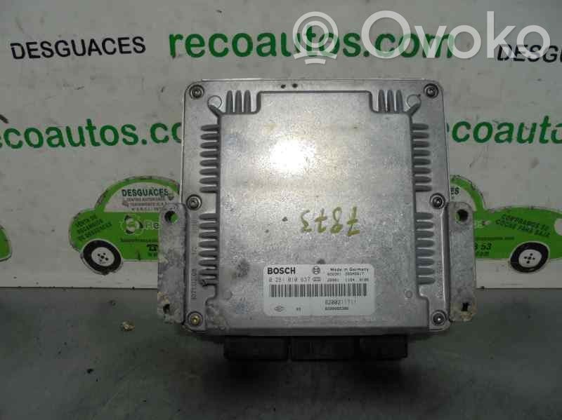 Engine control unit/module   8200211711,0281010637,BOSCH