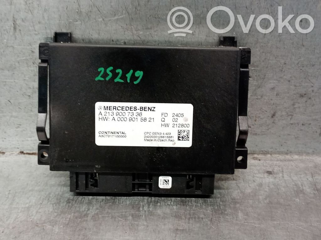 Mercedes-Benz GLE W167 Alte unități/module de control