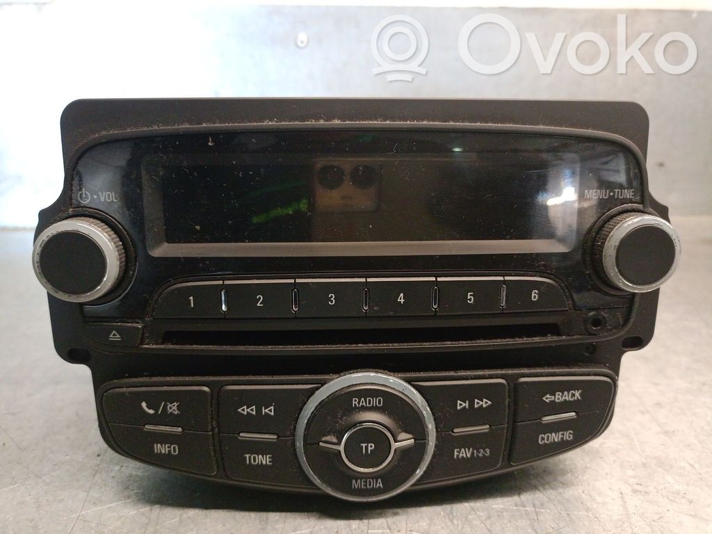 Opel Corsa E Moduł / Sterownik dziku audio HiFi 