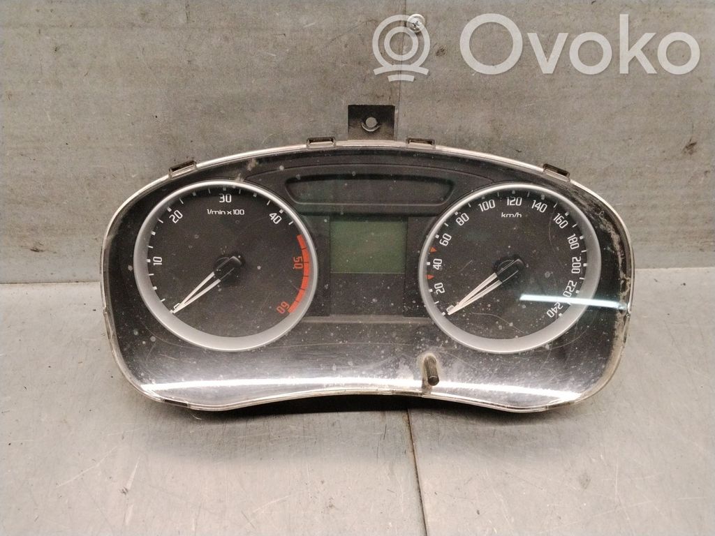 Skoda Fabia Mk2 (5J) Vitezometru (grup de instrumente) 