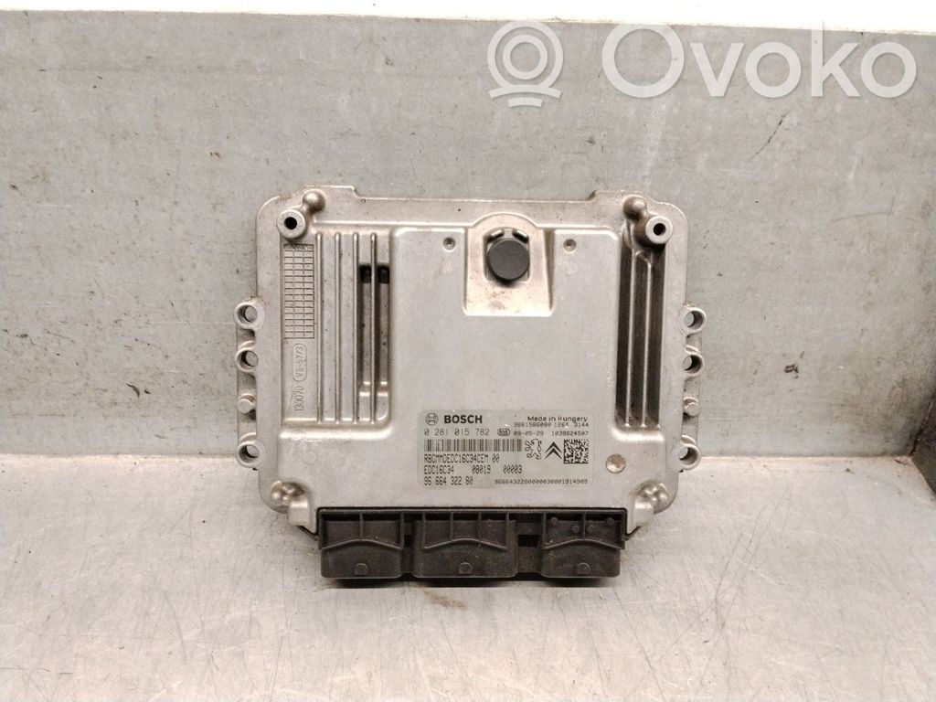 Peugeot Bipper Variklio valdymo blokas 