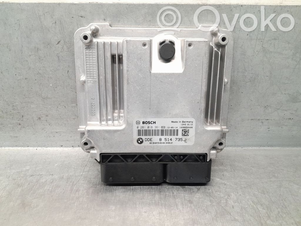 Sterownik / Moduł ECU   DDE851473501,0281018361