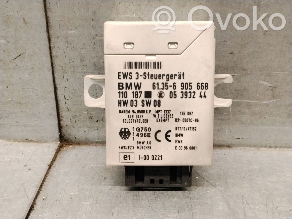 BMW 5 E39 Centralina/modulo immobilizzatore 