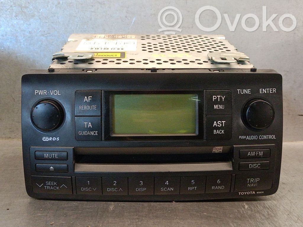 Toyota Corolla Verso E121 Moduł / Sterownik dziku audio HiFi 