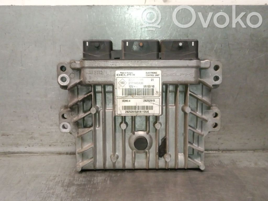 Renault Megane III Unitate/modul de control motor 