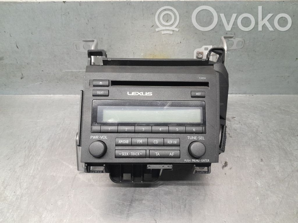 Lexus CT 200H Moduł / Sterownik dziku audio HiFi
