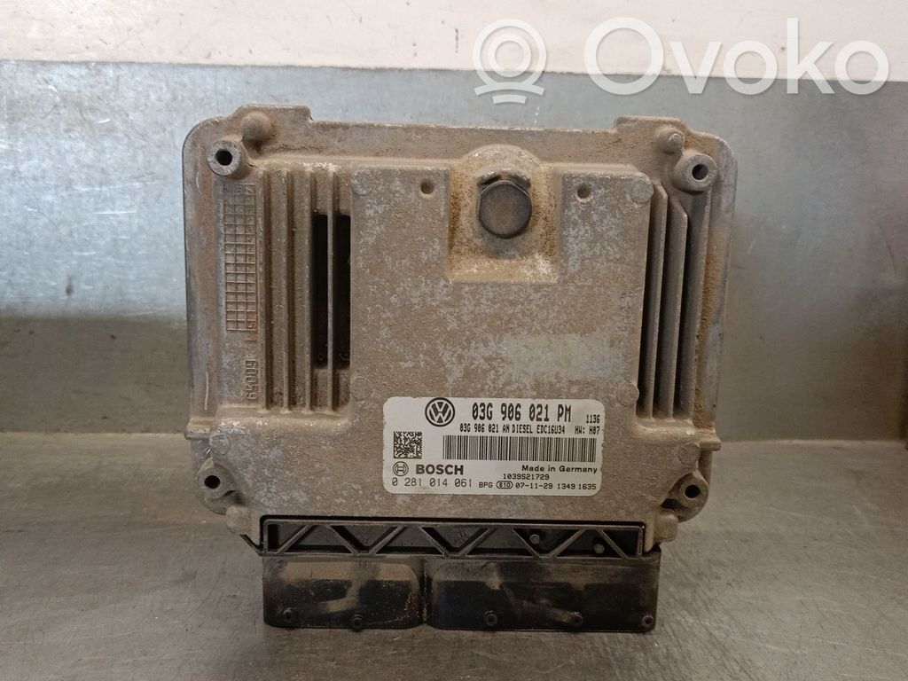 Volkswagen Golf SportWagen Unitate/modul de control motor 