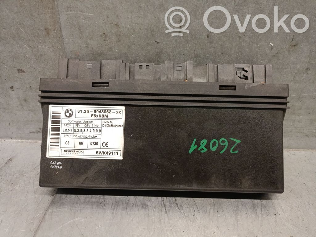 BMW 5 E60 E61 Alte unități/module de control 