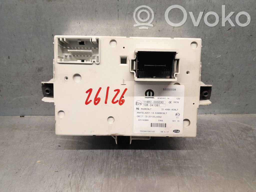 Fiat 500L Set scatola dei fusibili 