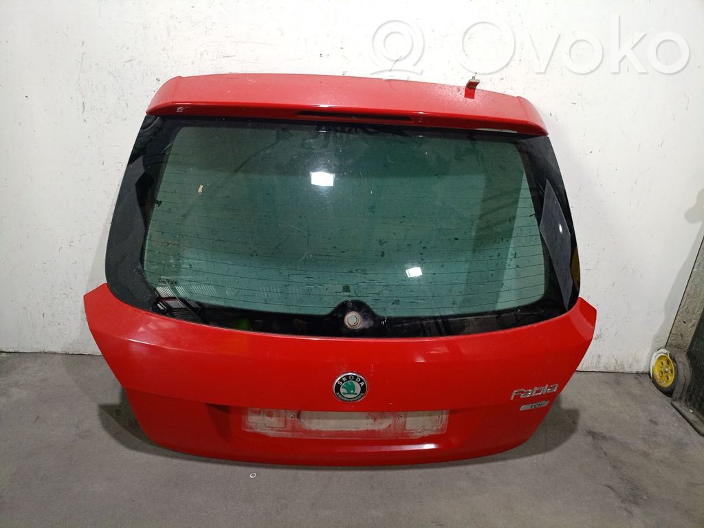 Skoda Fabia Mk2 (5J) Couvercle de coffre