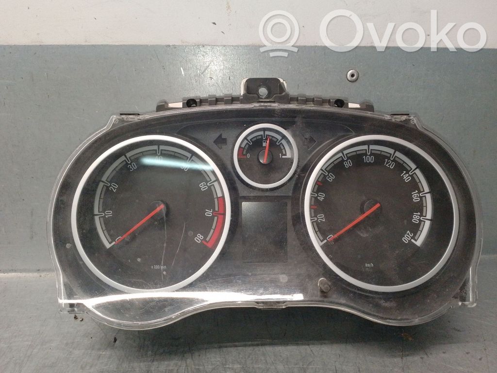 Opel Corsa D Speedometer (instrument cluster) 