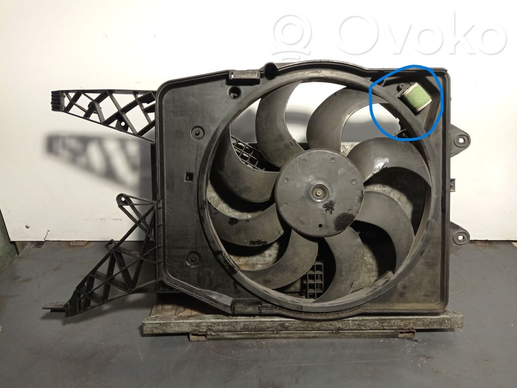 Opel Corsa D Elektrisks radiatoru ventilators 