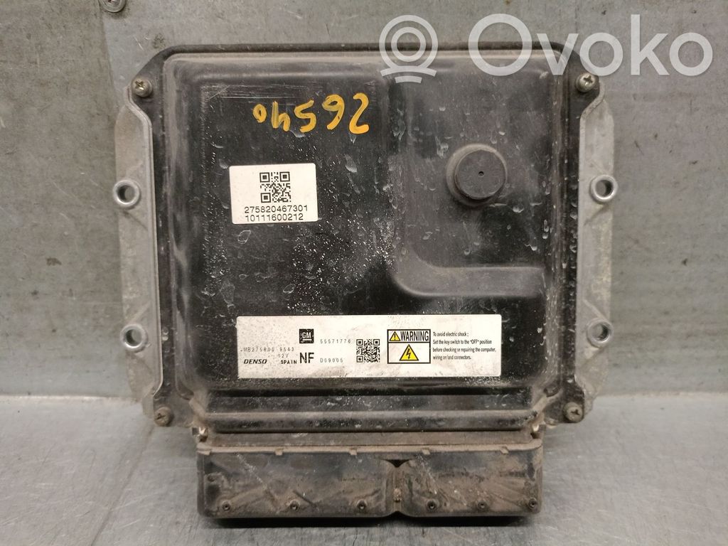 Opel Astra H Motorsteuergerät/-modul 