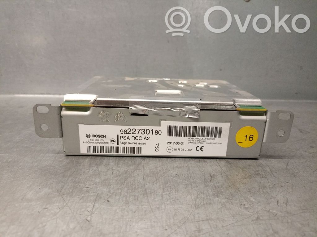 Peugeot 208 I Moduł / Sterownik dziku audio HiFi 
