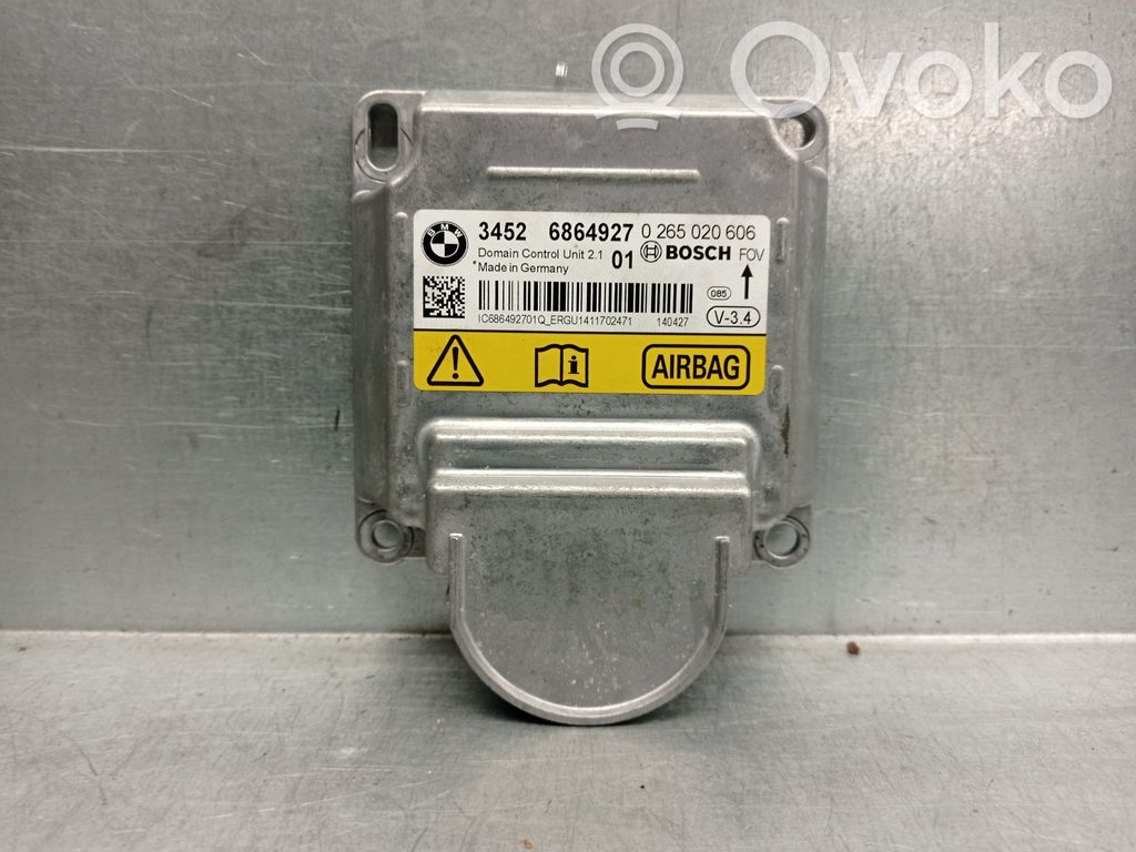 BMW 5 F10 F11 Turvatyynyn ohjainlaite/moduuli
