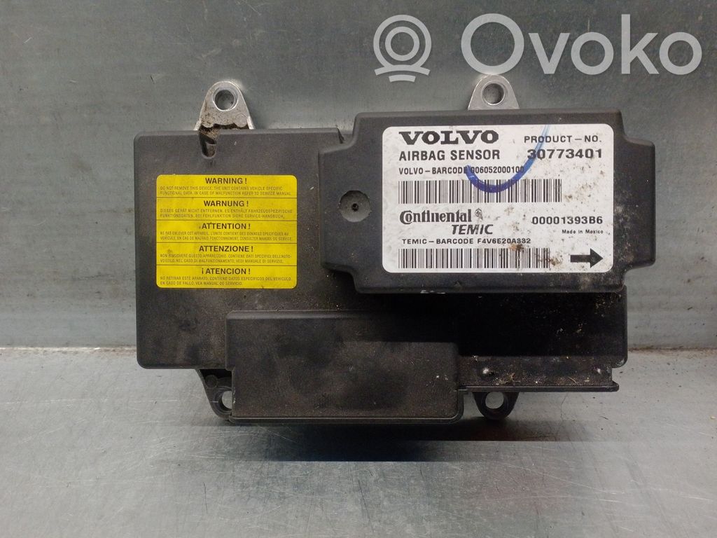 Volvo S40 Unidad de control/módulo del Airbag 