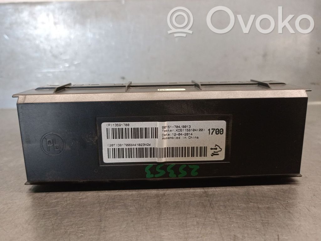 Opel Mokka Autres unités de commande / modules 