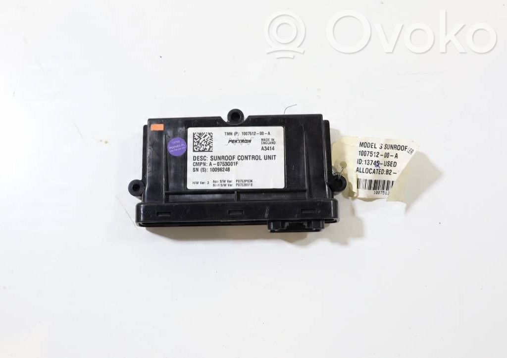Other control units/modules   100751200A,100751200A,1007512