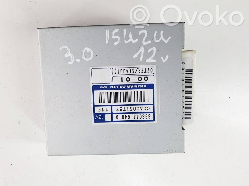 Isuzu D-Max Gearbox control unit/module 