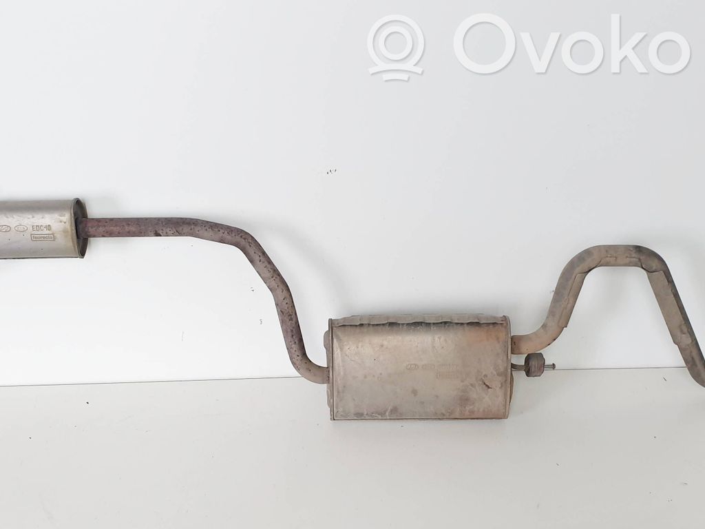 Rear muffler/silencer tail pipe