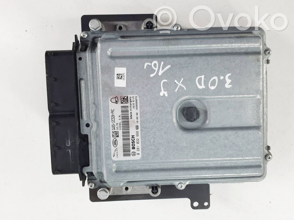 Jaguar XJ X351 Engine control unit/module 