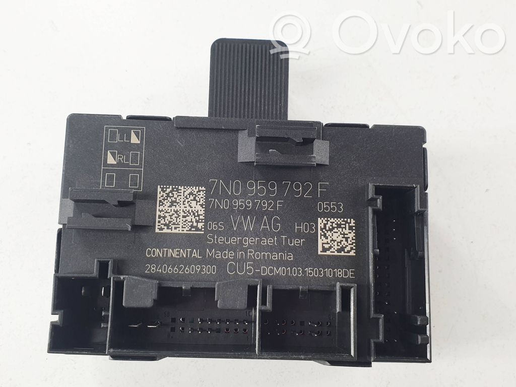 Skoda Yeti (5L) Door control unit/module 