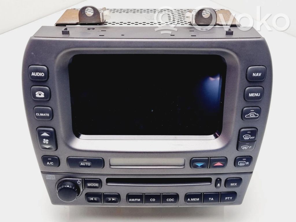 Jaguar X-Type Radio/CD/DVD/GPS head unit 