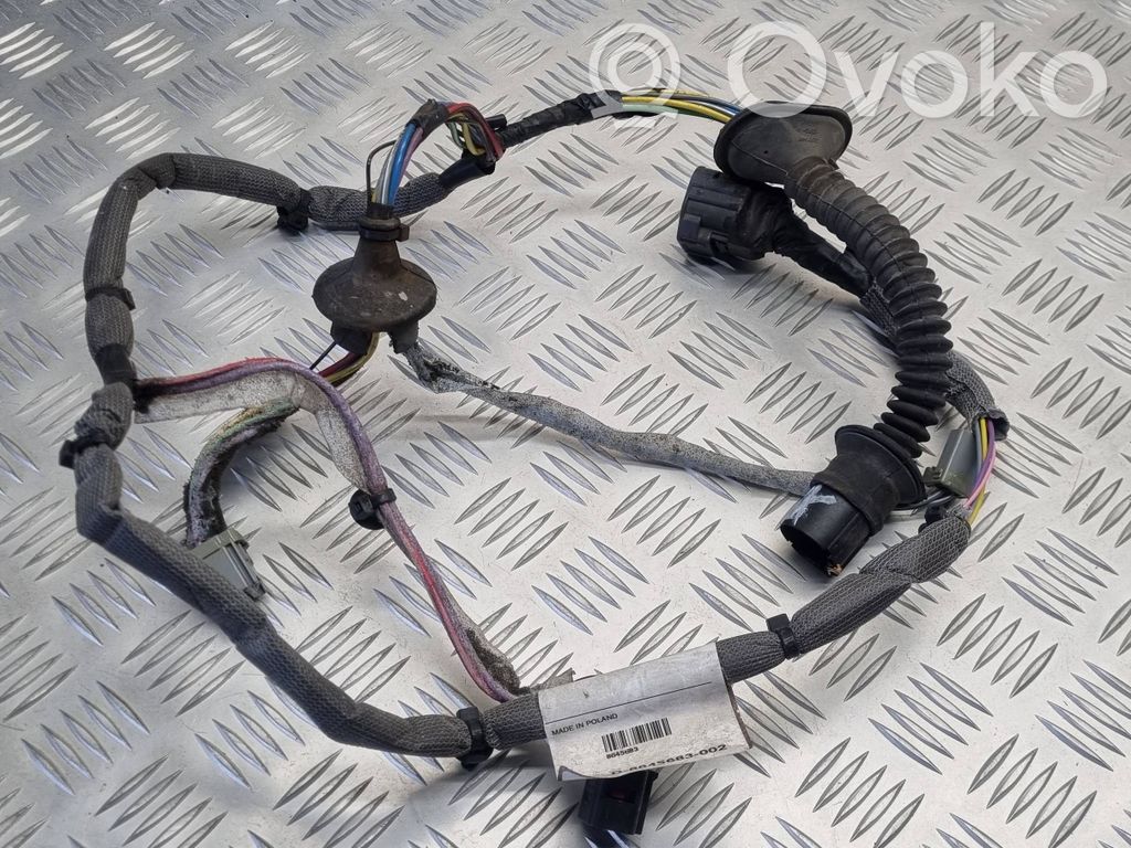 Cableado de puerta trasera   8645683