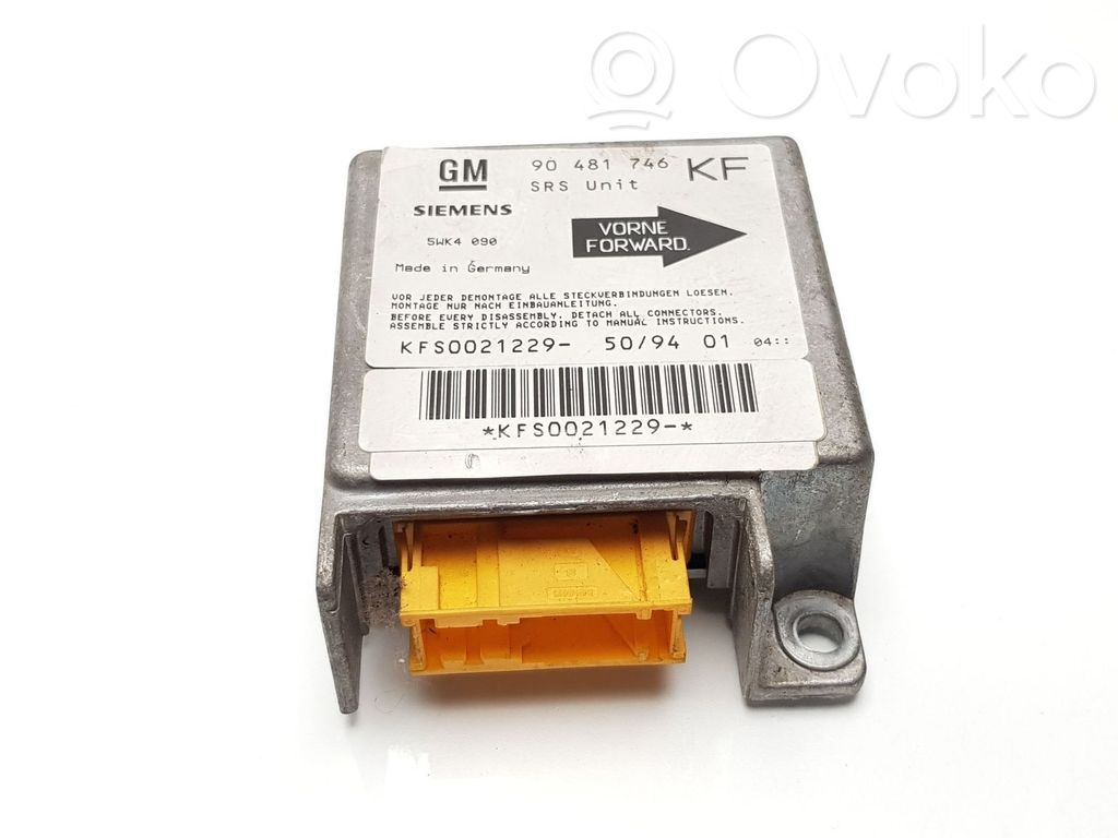 Opel Tigra A Airbag control unit/module 