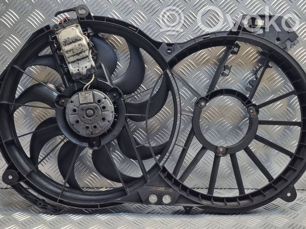 Audi A6 S6 C6 4F Wentylator / Komplet 