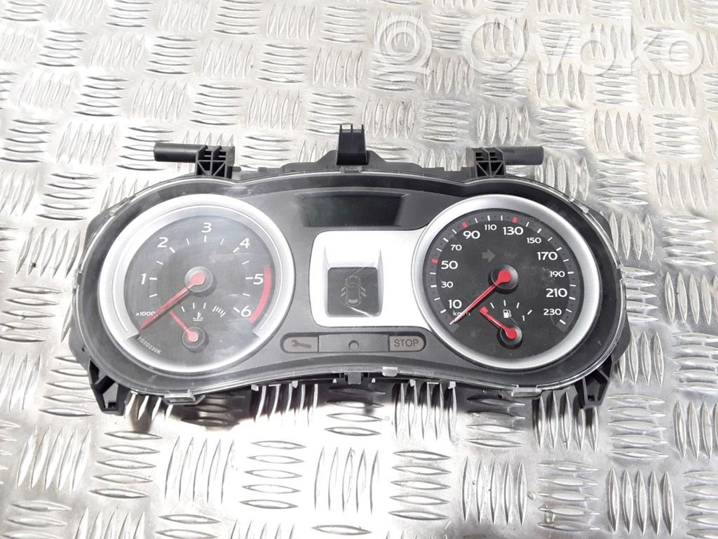 Renault Clio III Speedometer (instrument cluster) 