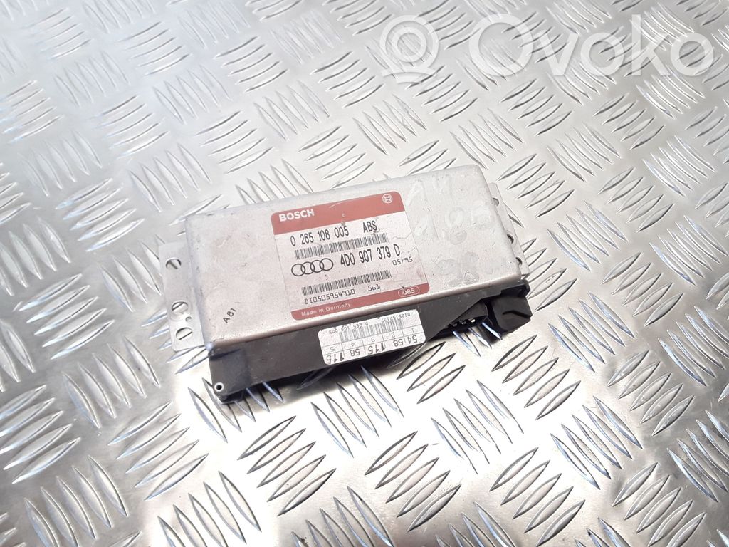 ABS control unit/module   0265108005,4D0907379D
