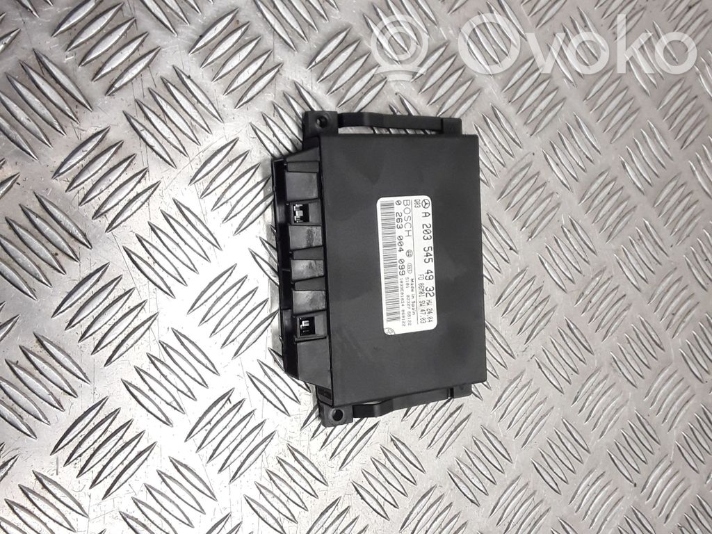 Mercedes-Benz C W203 Steuergerät Einparkhilfe Parktronic PDC 
