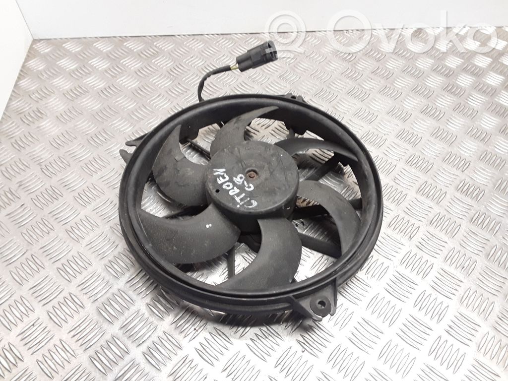 Citroen C8 Radiator cooling fan shroud 