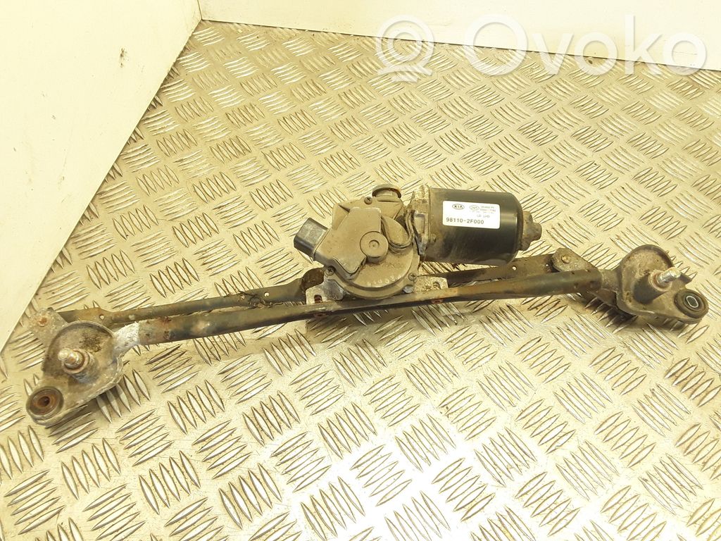 KIA Cerato Wischergestänge Wischermotor vorne 