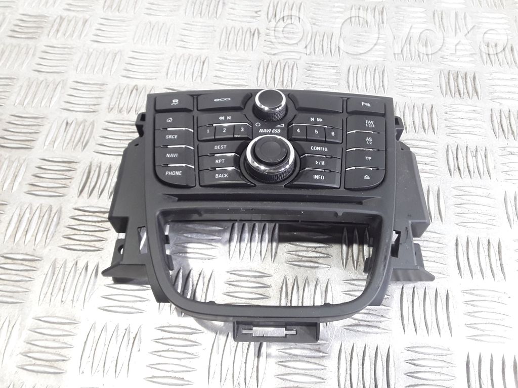 Opel Astra J Radio/CD/DVD/GPS head unit 