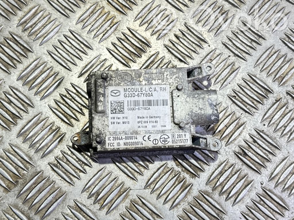 Módulo de control de punto muerto   G33D67Y80A,6PZ00901460,2694A009014