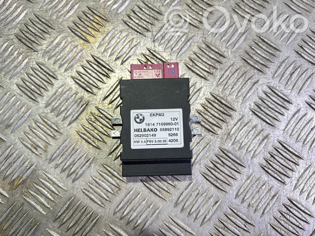 BMW 5 E60 E61 Fuel injection pump control unit/module 