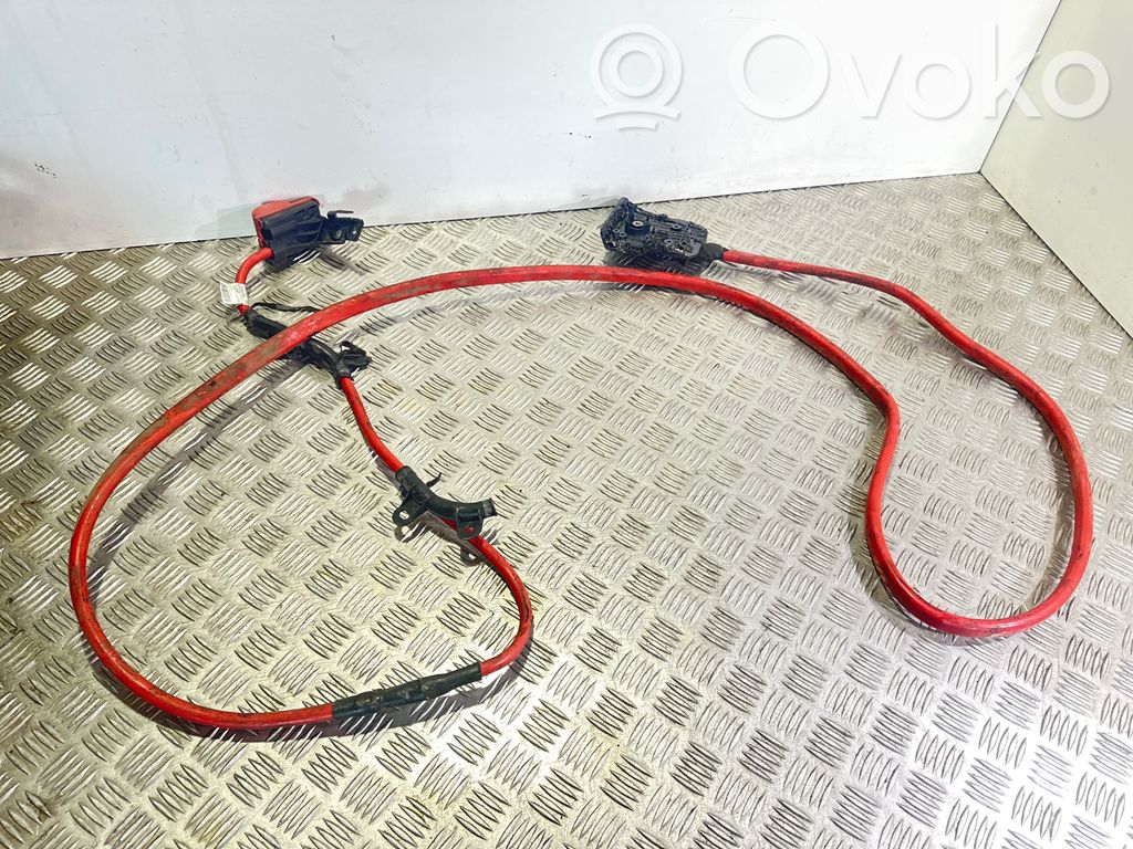 BMW 5 E60 E61 Pliusinis laidas (akumuliatoriaus) 