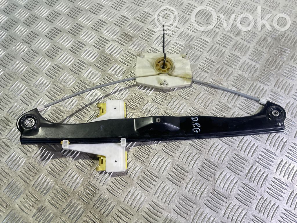 Audi A3 S3 8P Mechanizm podnoszenia szyby tylnej bez silnika 